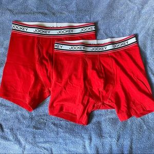 Men’s 2 Pair Jockey Boxer Briefs - S